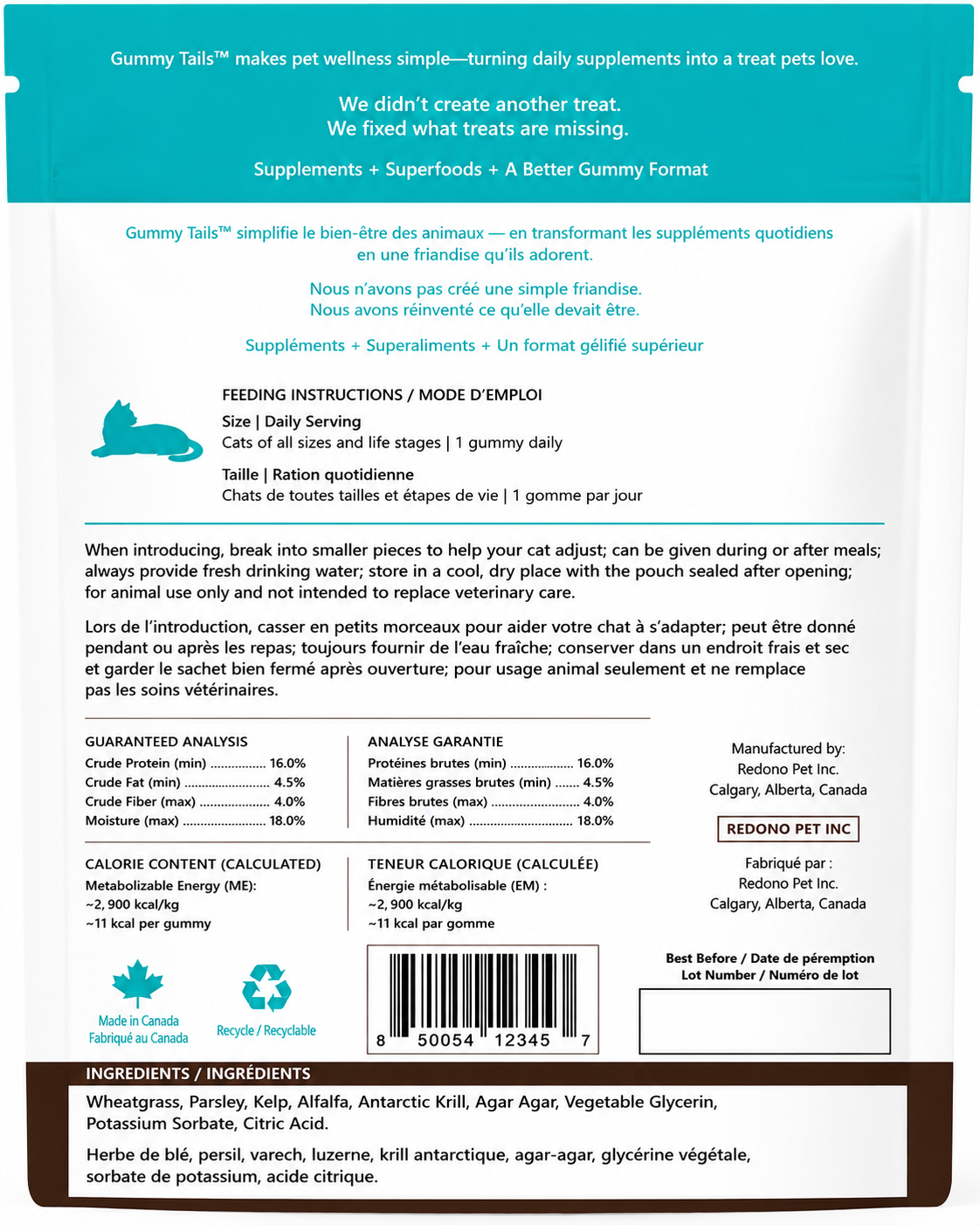 Oral Care Gummies for Cats
