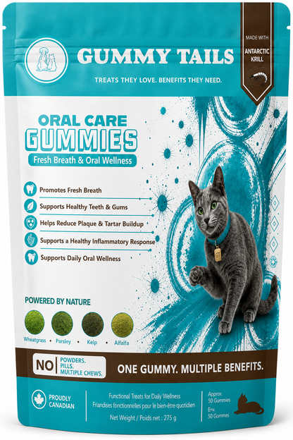 Oral Care Gummies for Cats