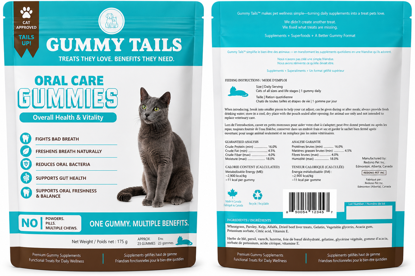 Oral Care Gummies for Cats