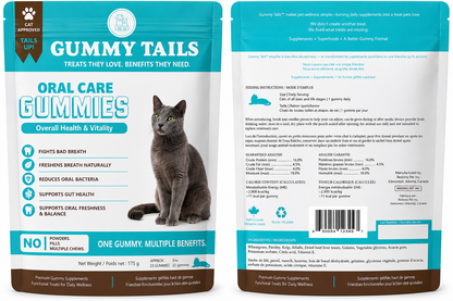 Oral Care Gummies for Cats