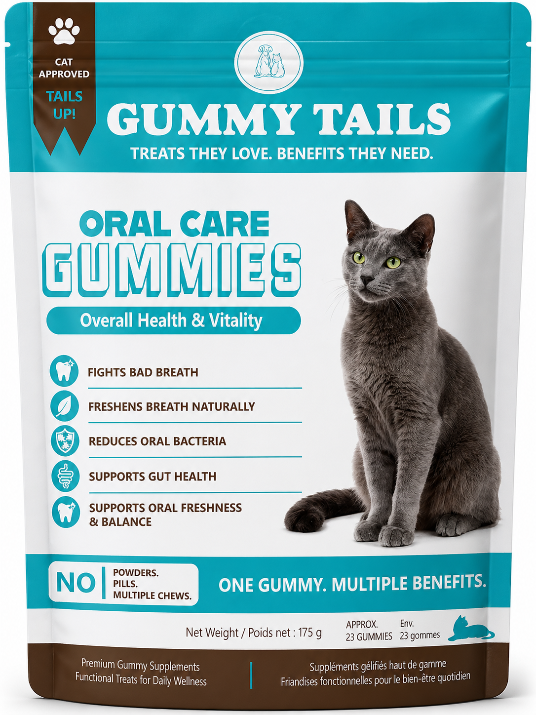 Oral Care Gummies for Cats