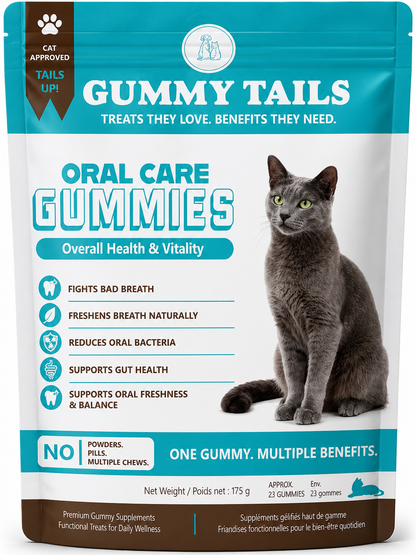 Oral Care Gummies for Cats