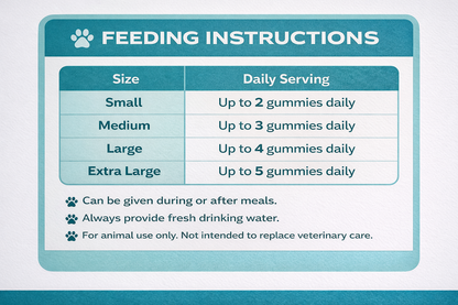 Oral Care Gummies for Dogs